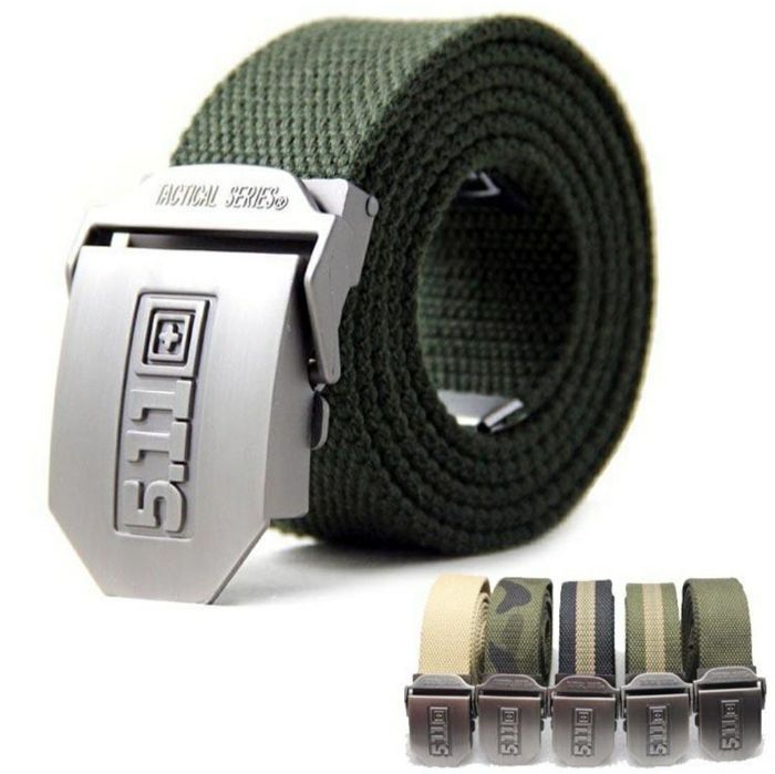 Тактически колан с метална катарама