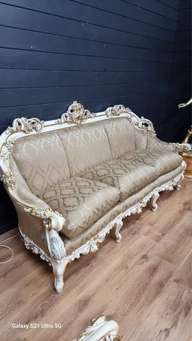 Комплект красива барокова холна гарнитура Silik