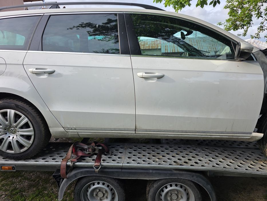 Usa vw passat b7 negru alb brec combi