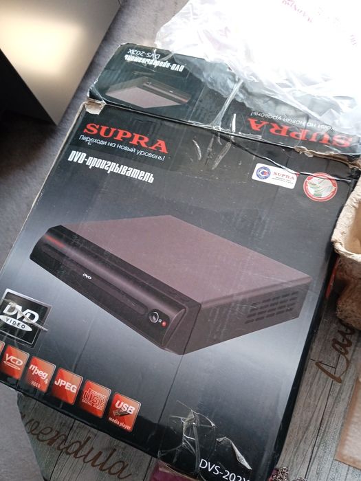 Supra DVD работает в хорошем состоянии