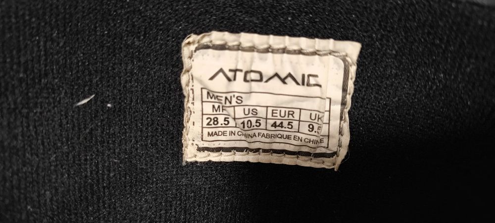 Boots Atomic 45,5 second hand
