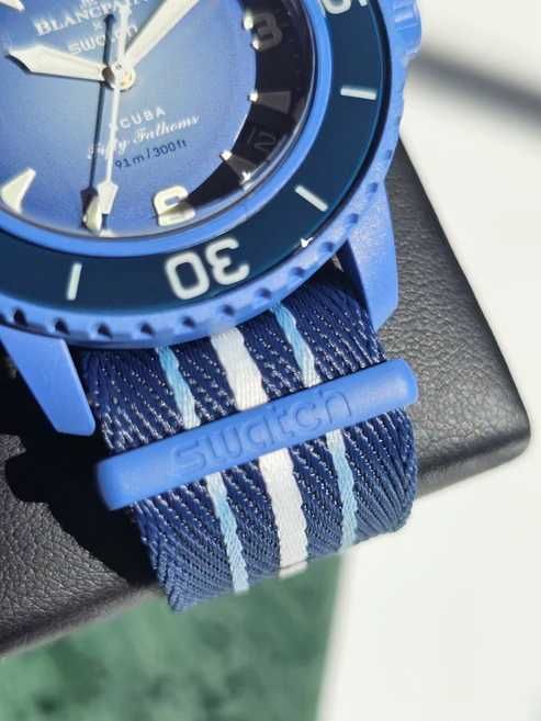 Blancpain x Swatch Scuba оригинален мъжки часовник