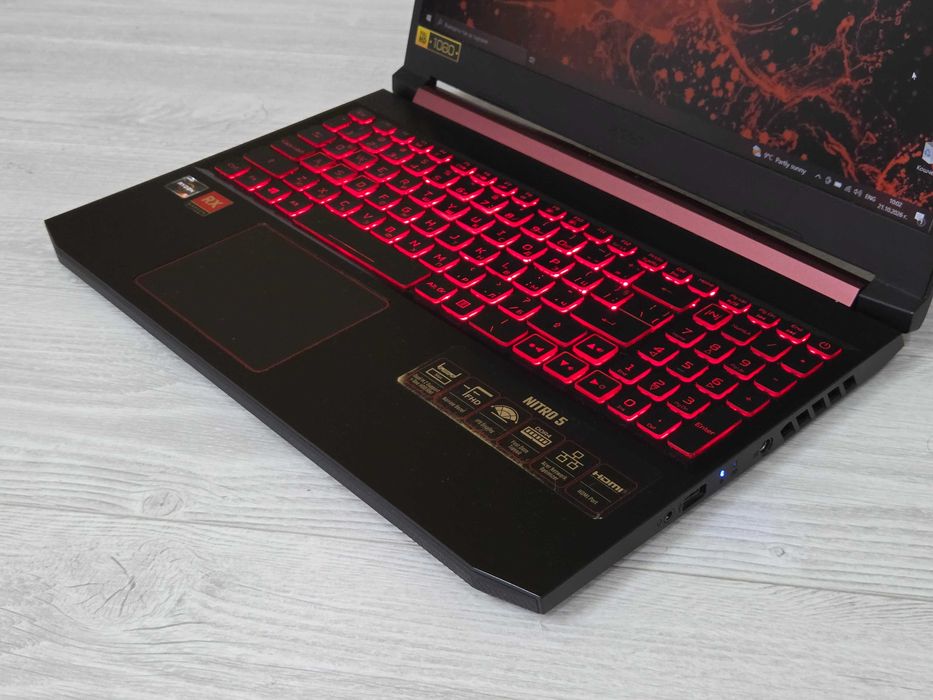 Ryzen 5| RX560X | 8GB | 512GB| IPS FHD|  лаптоп acer nitro 5 ацер нитро 5 laptop gaming гейминг