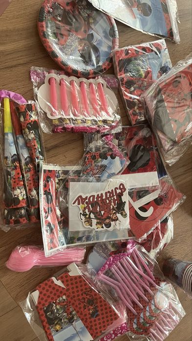 Леди Баг товары для вечеринки