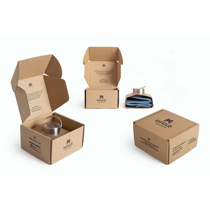 Патентована Оригами бутилка за вода DiFOLD