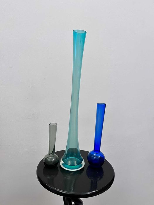 Set trei piese cristal MURANO Italia vechi bibelouri bibelou ieftine