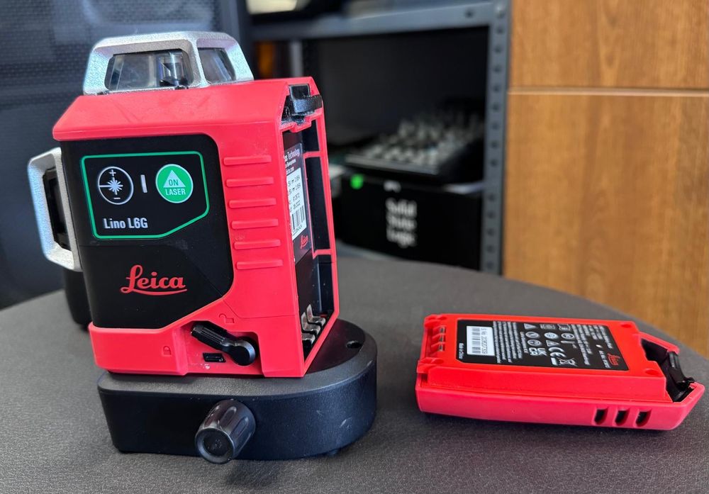 Amanet F28: Nivela laser Leica L6G-1 / linii laser verzi/ reglare micrometrica