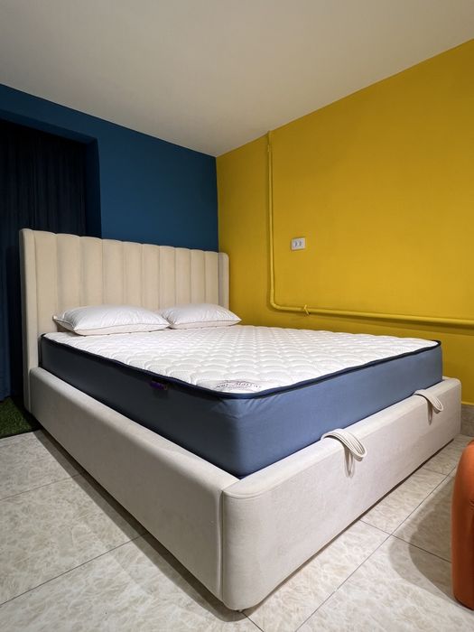 Кровать. Кроват с мягкими бортами и изголовьем в наличии. Nur Matras