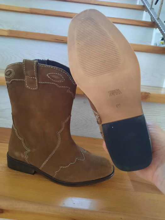 Zara piele naturală fete