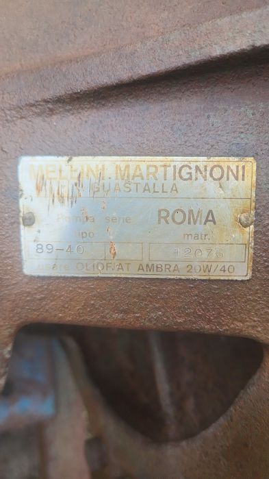 Pompa Irigat Mellini Martignoni