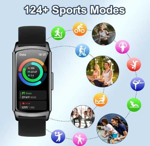 Смарт гривна H29, дамски часовник, фитнес тракер с функция за телефон