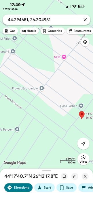 2 Terenuri Com Berceni lac Mamina