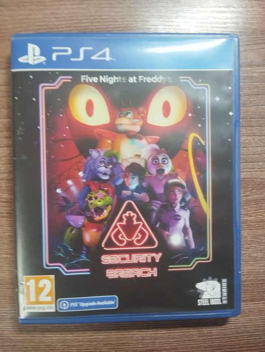 Диск на ps 4 Five Nights at Freddy's security breach обмен