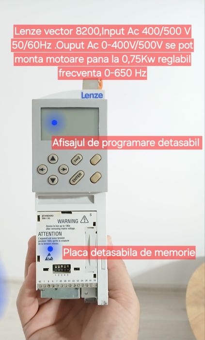 Convertizor de frecventa 0,75 Kw