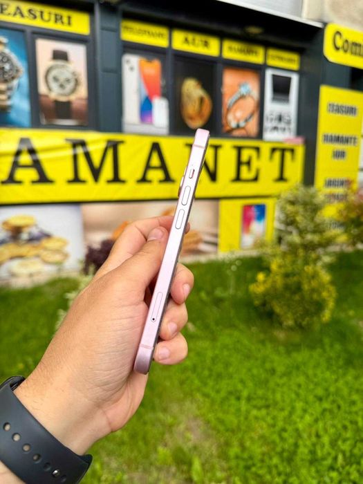 iPhone 15 / 128GB / Roz / Baterie 100%  - Impecabil