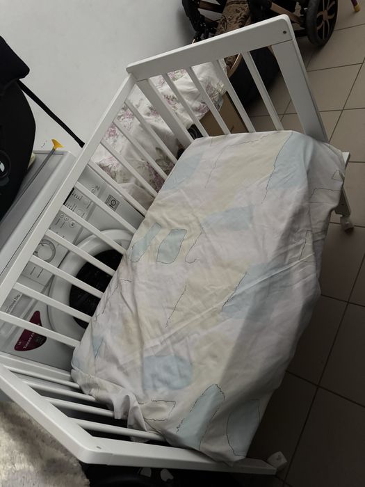 Приставная кроватка-манеж