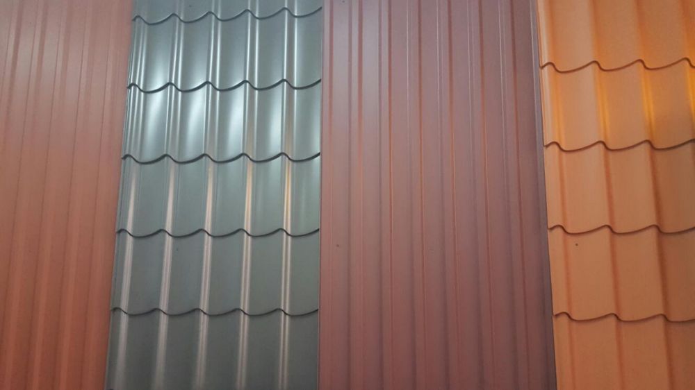 Металлочерепица Корея, Россия