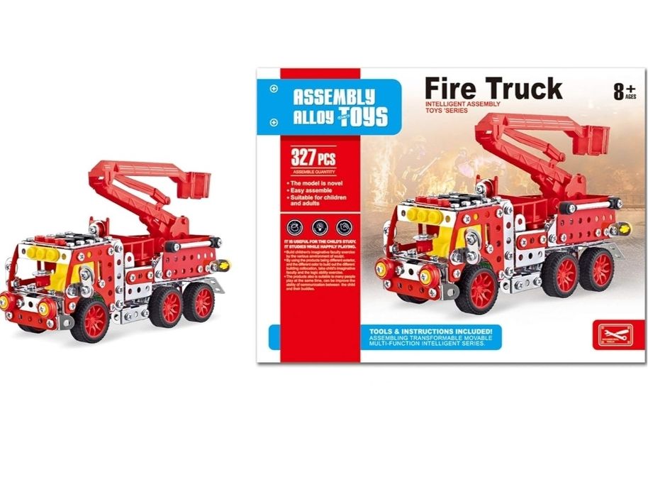 Металлический конструктор пожарной машины