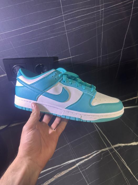 Nike dunk low в син цвят
