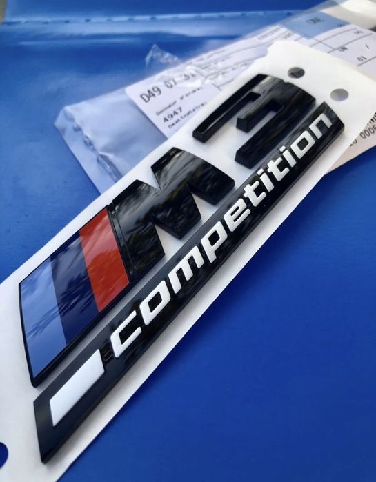 Emblema M3 Competition / Embleme auto BMW / Sticker Stema Sigla