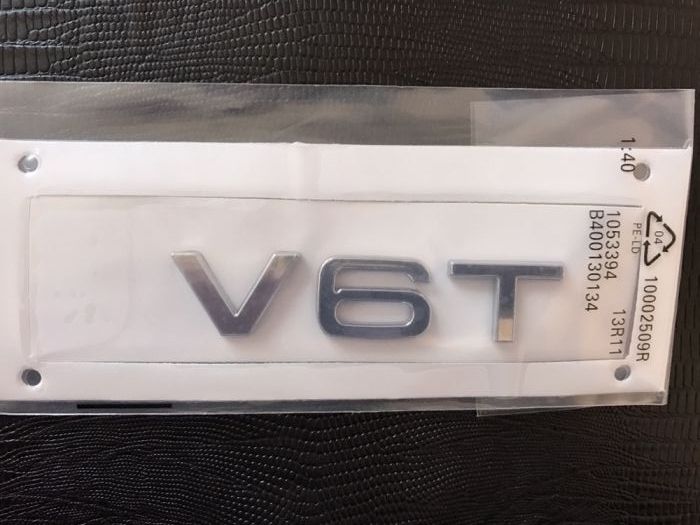 Emblema Audi V6T aripa abs