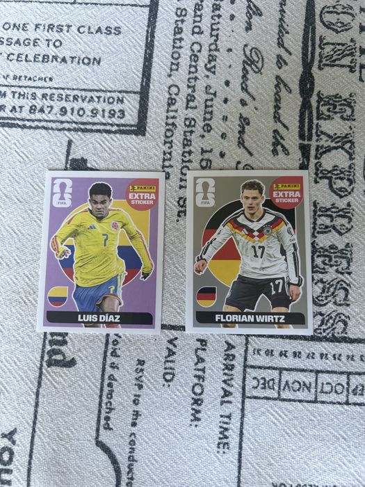 Extra sticker Florian Wirtz/Luis Diaz