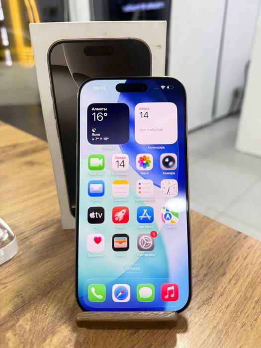 iPhone16Pro•128Gb/89%Titanium Айфон16Про•128ГБ/89%Титан