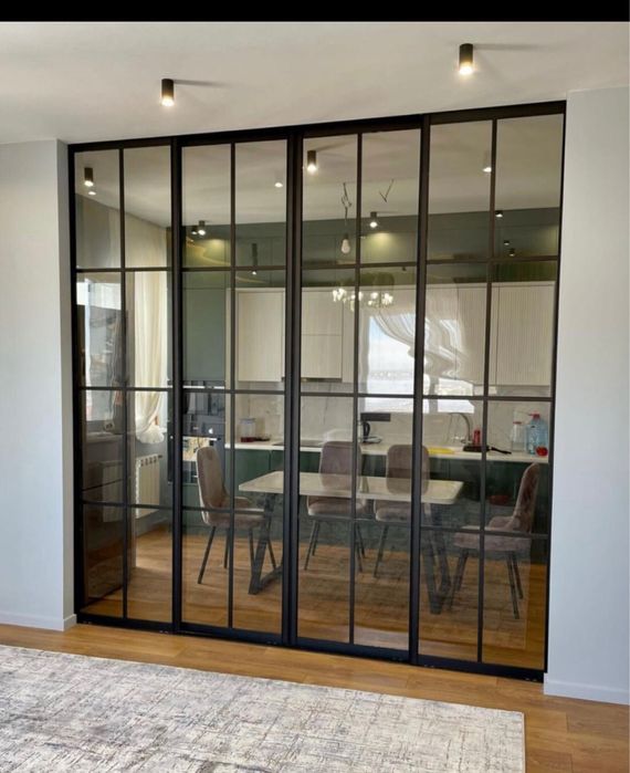 Зеркала душевые и лофт перегородки