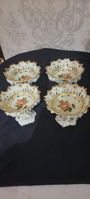 Чехословакия богема вазы новый 6 штук Цена за всё 800тыс сум