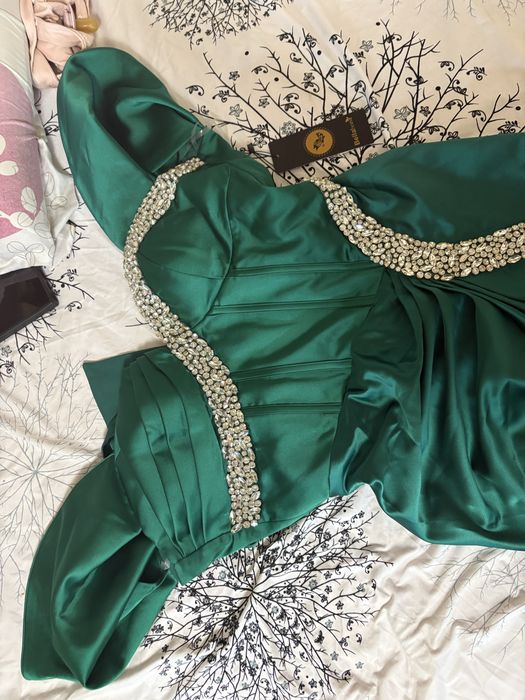 rochie de ocazie verde