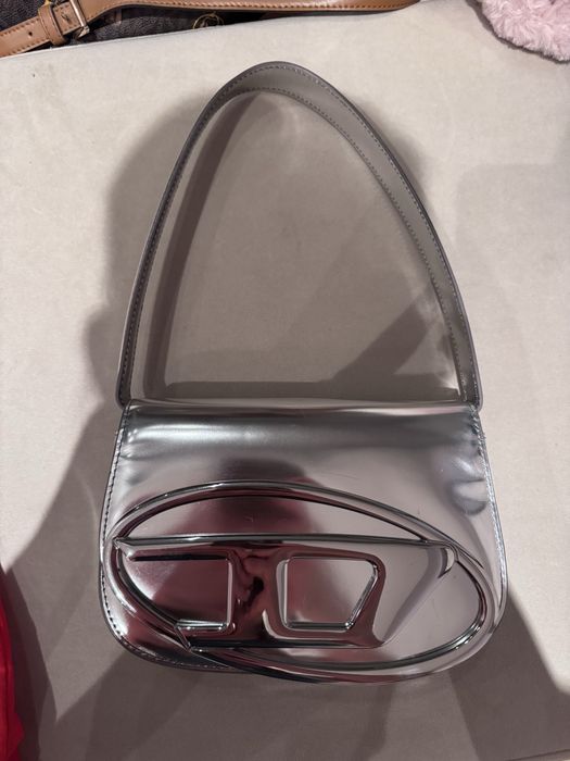 Сумка Diesel 1DR Silver Metallic