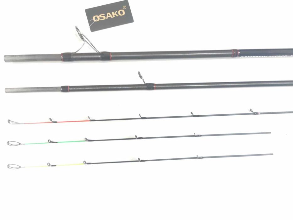 Фидер въдица за далечни дистанции Osako Powerful 300g акция/3,9 и 4.2м