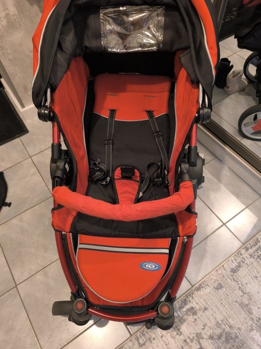 Детская коляска Baby Bus красная