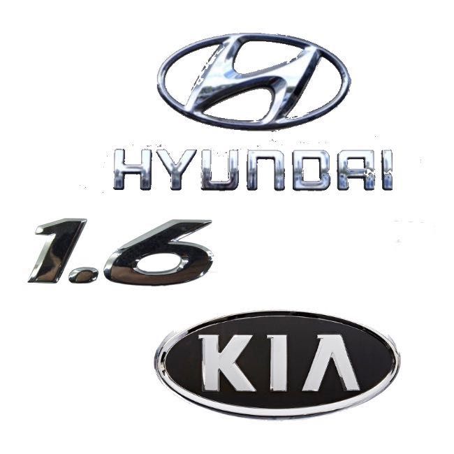 Эмблемы логотипы Хендай Киа (Hyundai, Kia)