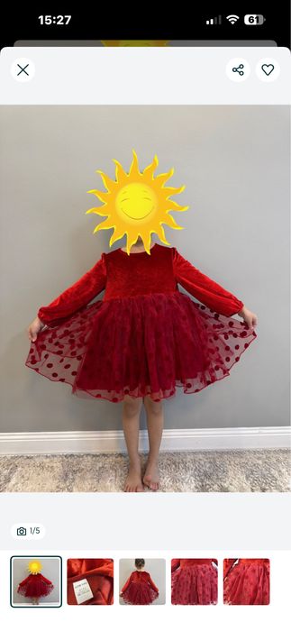 Нарядное платье для девочек