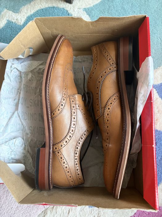Чисто нови елегантни мъжки обувки оксфорд oxford shoes new