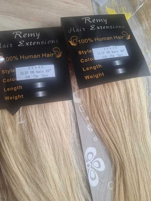 100% естествена  коса