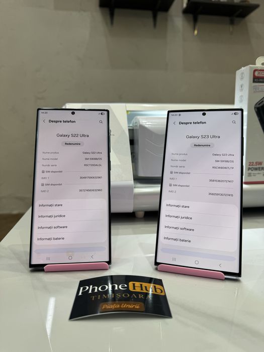 Samsung s23 Ultra 512 gb , folosit , stare excelenta , 2500 lei