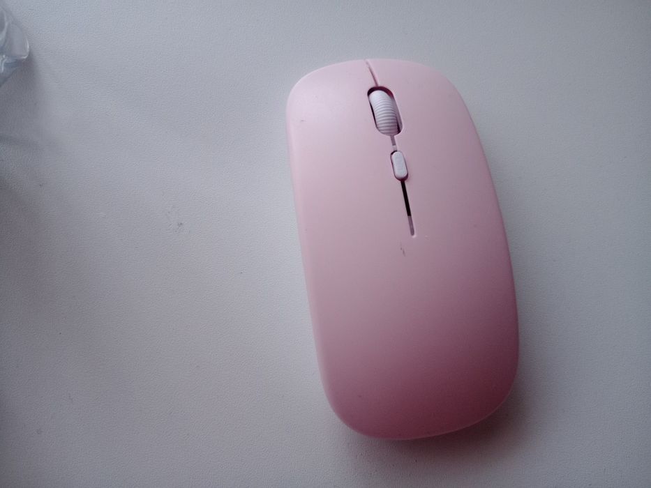 Combo tastatură + mouse wireless ultra-subțire, compatibil cu iPad, Android și alte modele, baterie reîncărcabilă