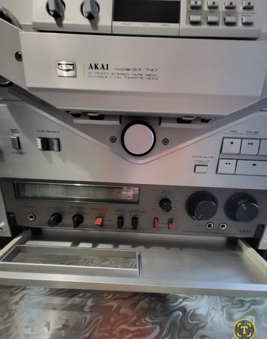 AKAI Gx77 gri perlă,Teac x2000R, Akai GX 747,Revox