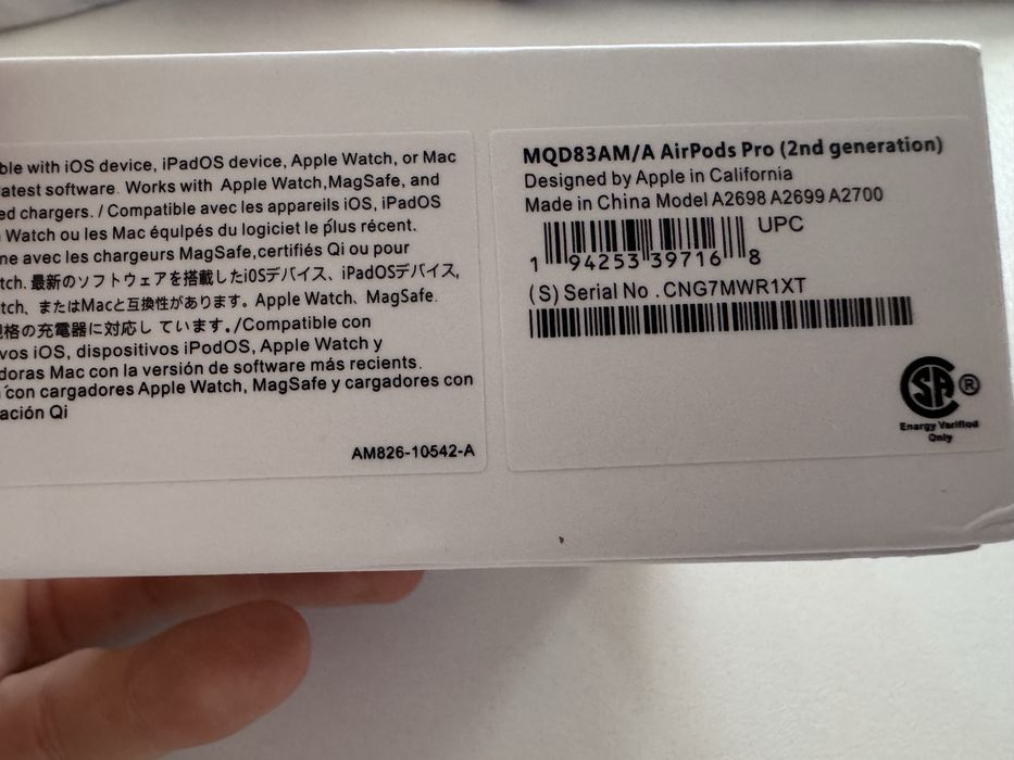 Apple Air Pods 2 pro (2nd gen)