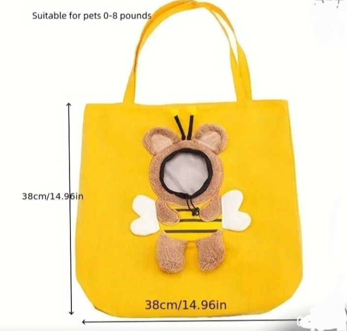 Sacoșă bumbac,calitate premium,plimbare pisici,articol nou, 25 lei