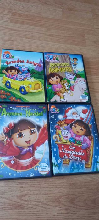 DVD uri desene colectia Dora ,10 buc