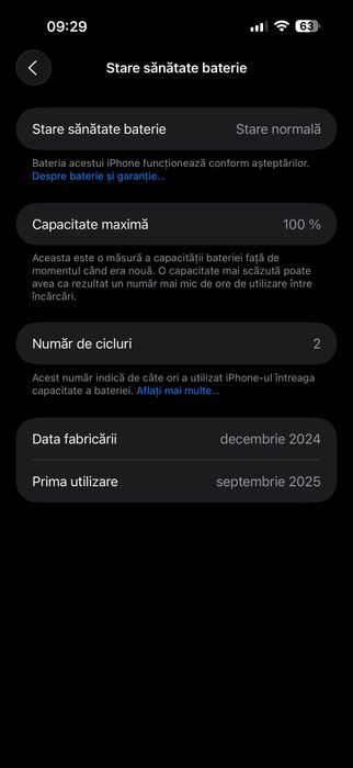 Vând IPhone 16 pro Max nou la cutie