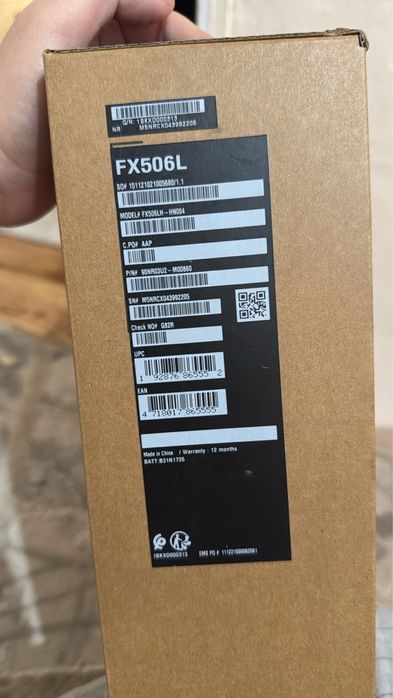 Asus tuf gaming fx506lh