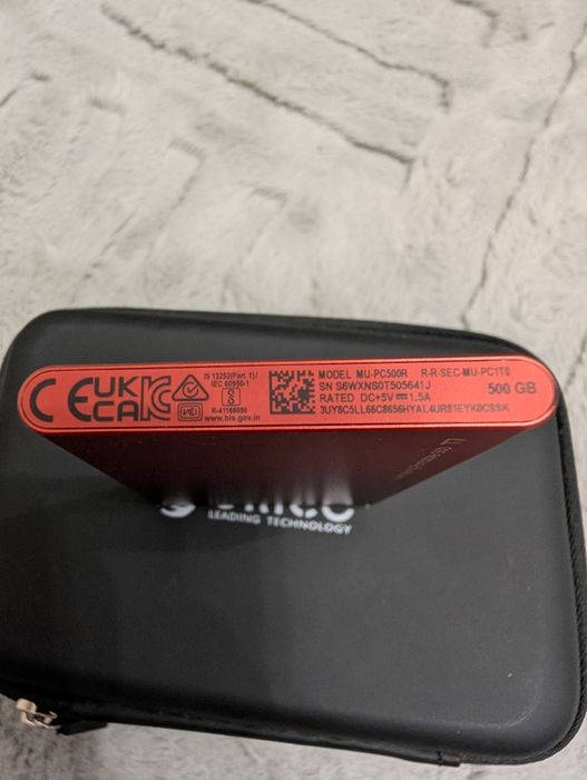 Samsung SSD T7 500gb