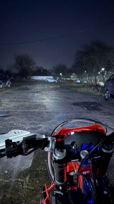 Far led Beta KTM, protectie lant anti-sarit enduro gasgas ktm