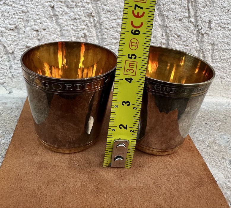 Pahar/pahare argint aurit/vechi