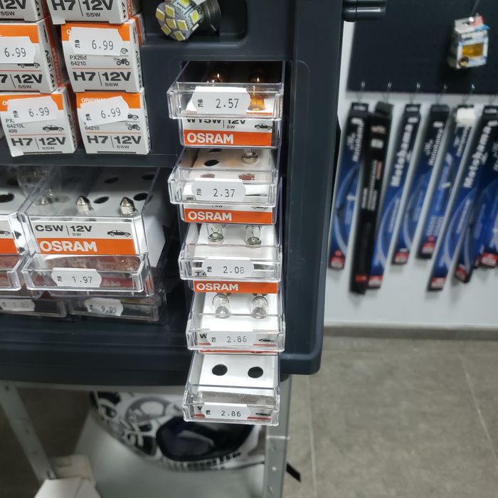 Крушки за автомобил OSRAM ВСИЧКИ ВИДОВЕ