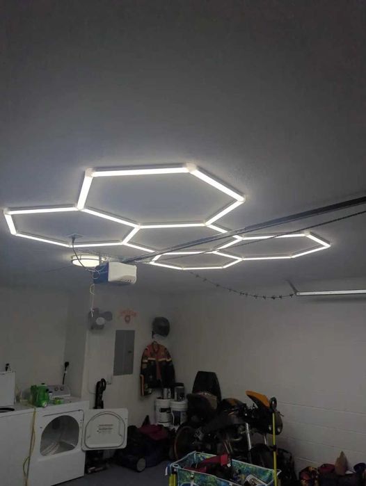 освещение соты, светильник сота